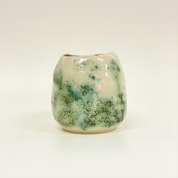 Jess Samuelson - Small Seaweed Copper Vase (jsa012)