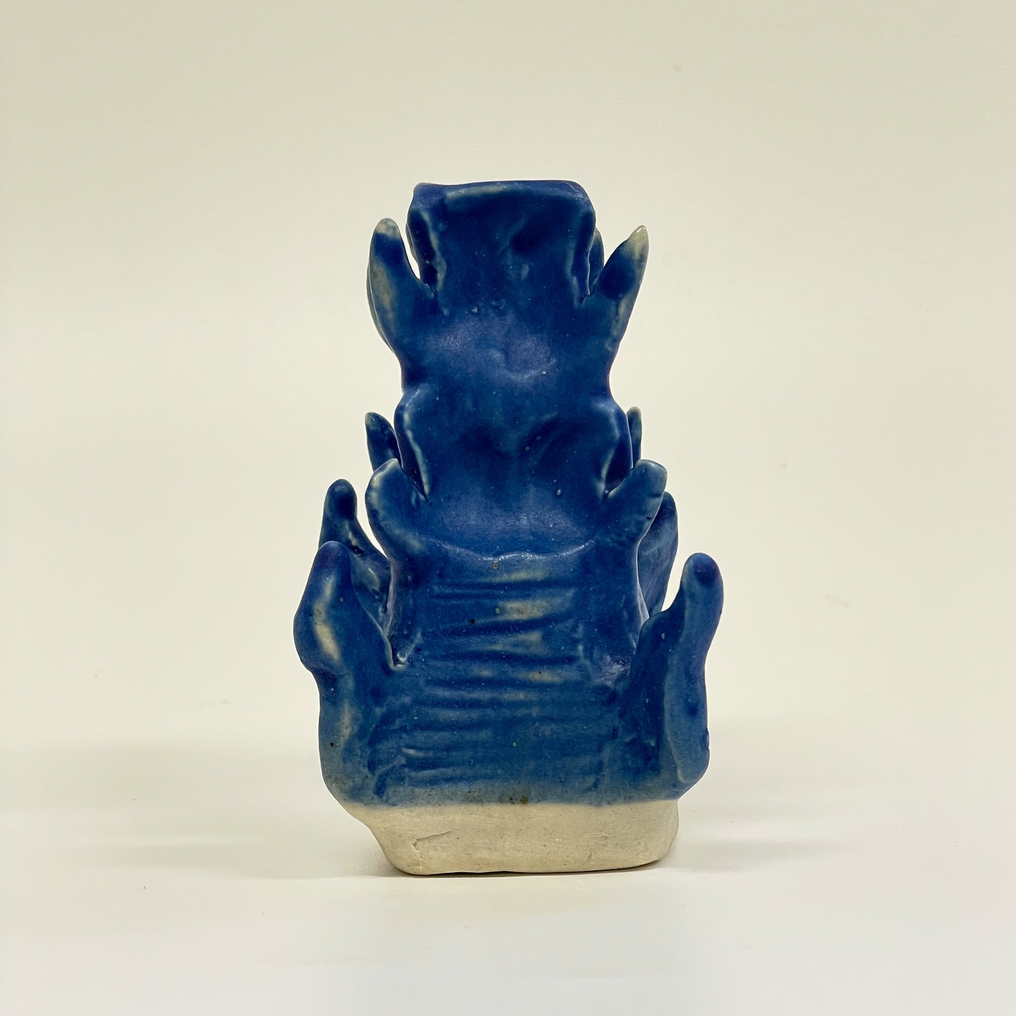 Nazerul Ben-Dzulkefli - Small Matte Blue Sculpture (nbd008)