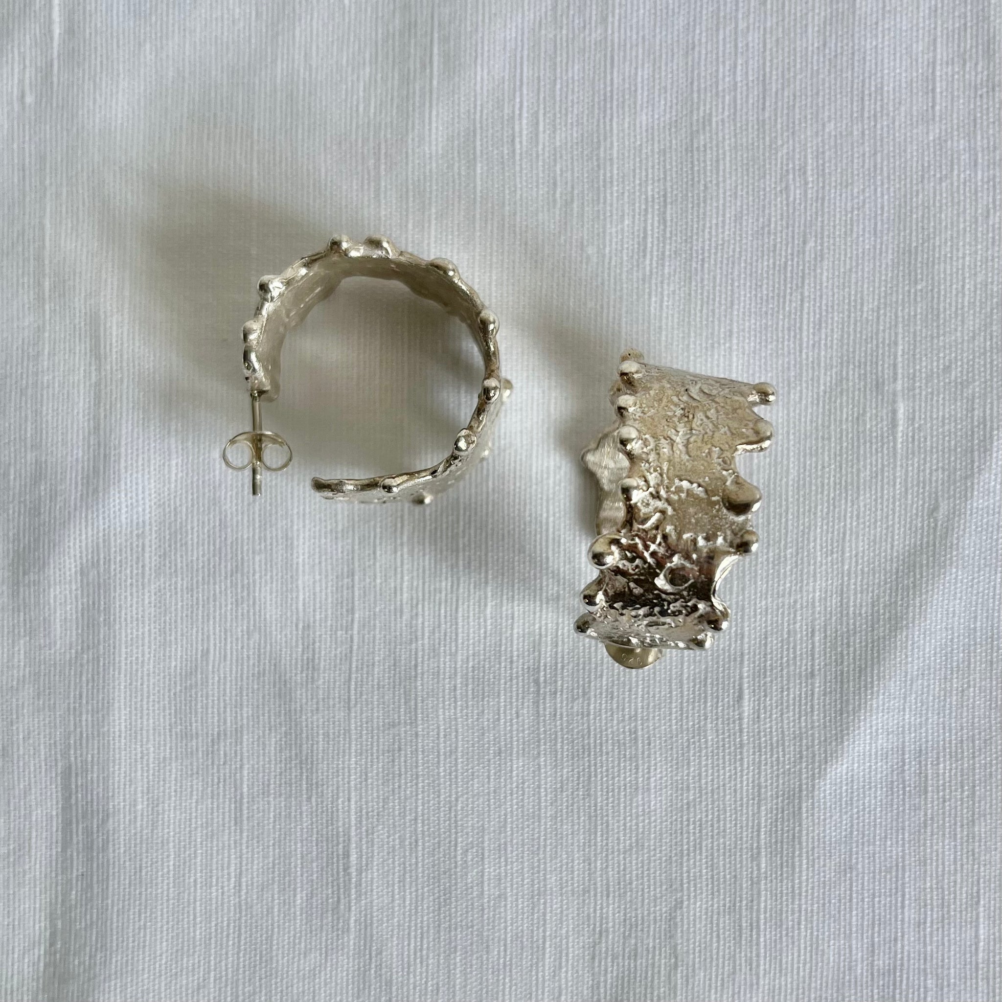Sofia Novoa - Sterling Silver or Gold Plated 'Gaudi' Earrings (sno007)