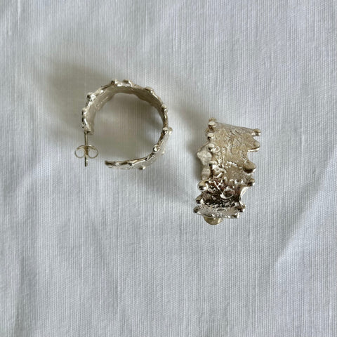 Sofia Novoa - Sterling Silver or Gold Plated 'Gaudi' Earrings (sno007)