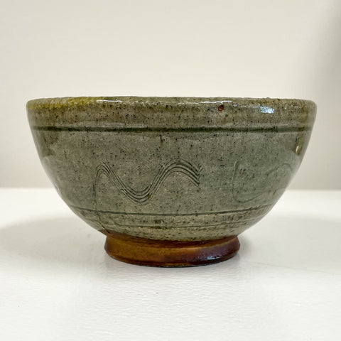 Martin Baxter - Woodfired Celadon Bowl (mba014)