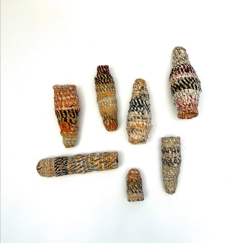 Philomena Hali - Set of 7 Coiled Vessels (pha033)