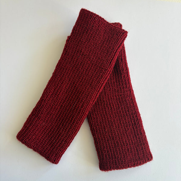 Margot Gloger - Handmade Wool Blend Hand Cuffs/Mittens (mgl063)