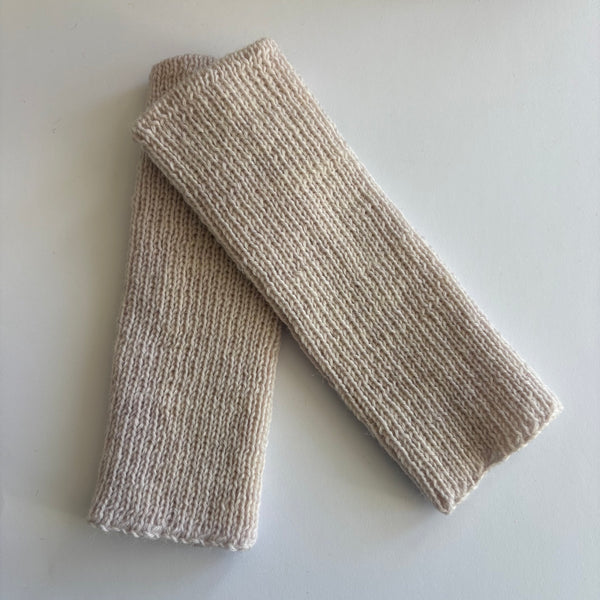 Margot Gloger - Handmade Wool Blend Hand Cuffs/Mittens (mgl063)