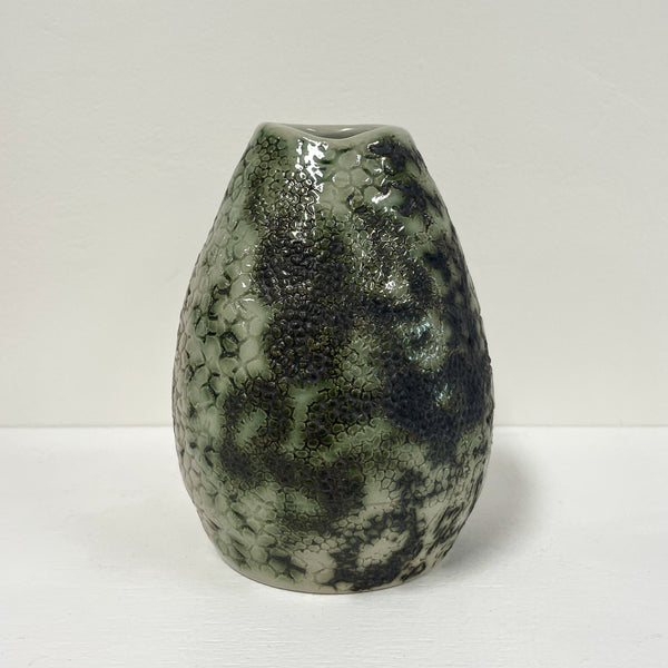 Jess Samuelson - Small Copper Oxidised Seaweed Vase (jsa001)