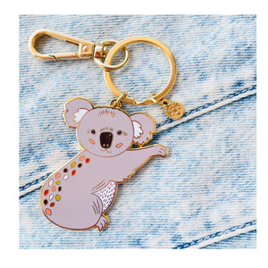 Braw Paper Co. - Enamel Keychain (tri084)