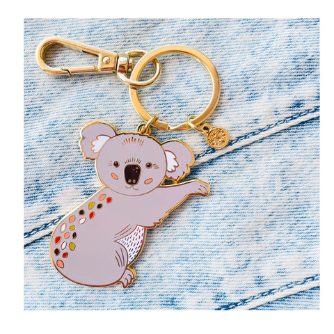 Braw Paper Co. - Enamel Keychain (tri084)
