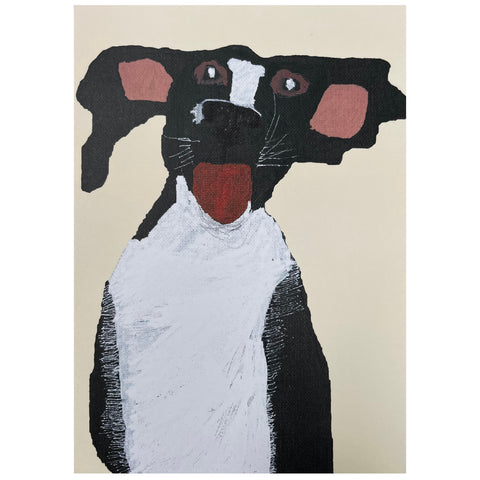 Jessie and Her Dogs - 'Norbert' Card (jra009)