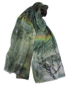 Chrisea Designs - 'Rainy Days' Wool/Silk Wrap (cde024)