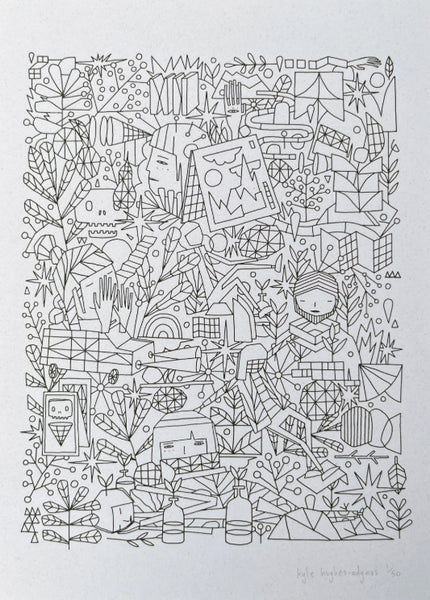 Kyle Hughes-Odgers - 'I Feel Calm' Limited Edition Print (m/kho3)