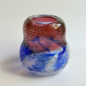 Emma Lashmar - 'Dopanine Drop XII' Hand Blown Glass Vase (ela125)