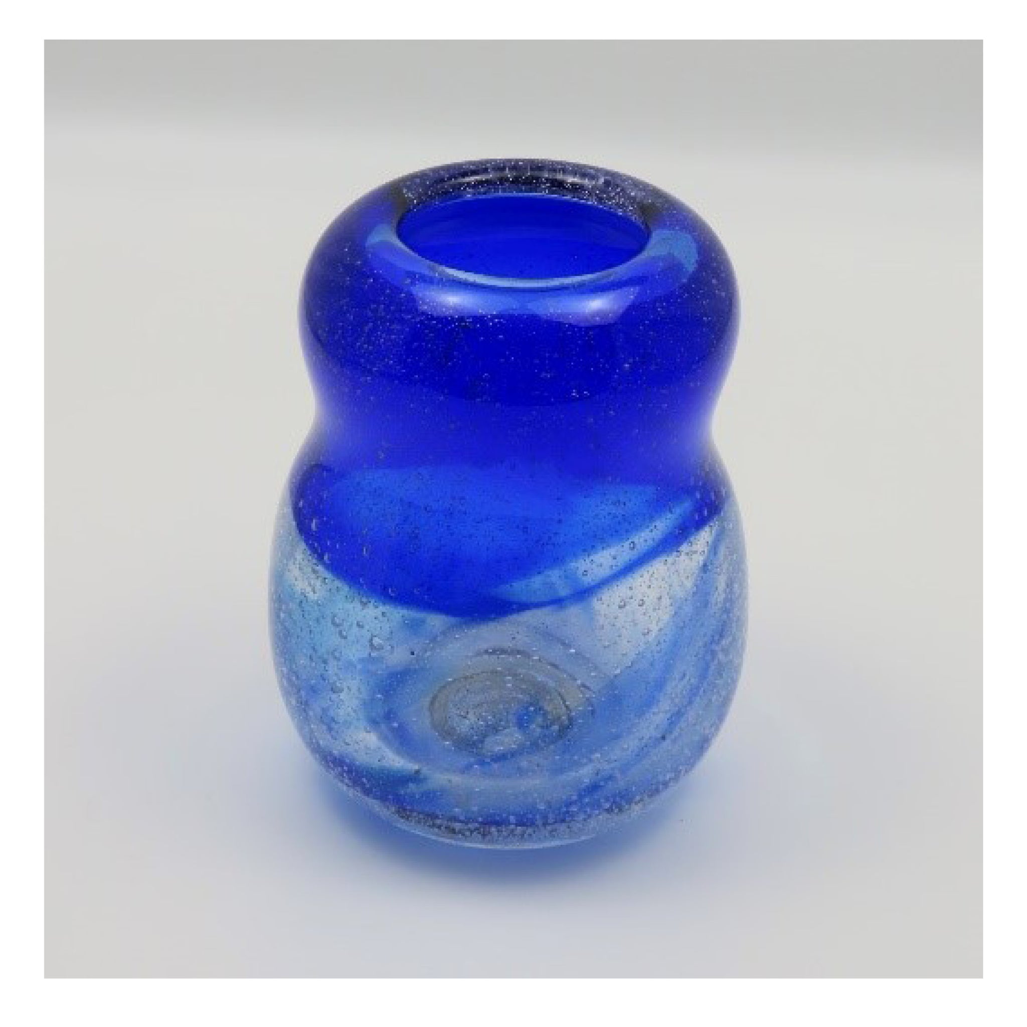 Emma Lashmar - 'Dopanine Drop XII' Hand Blown Glass Vase (ela126)