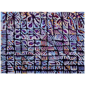 Una Bell - 'Time of Seeds' 2023 Acrylic on Canvas (ube064)