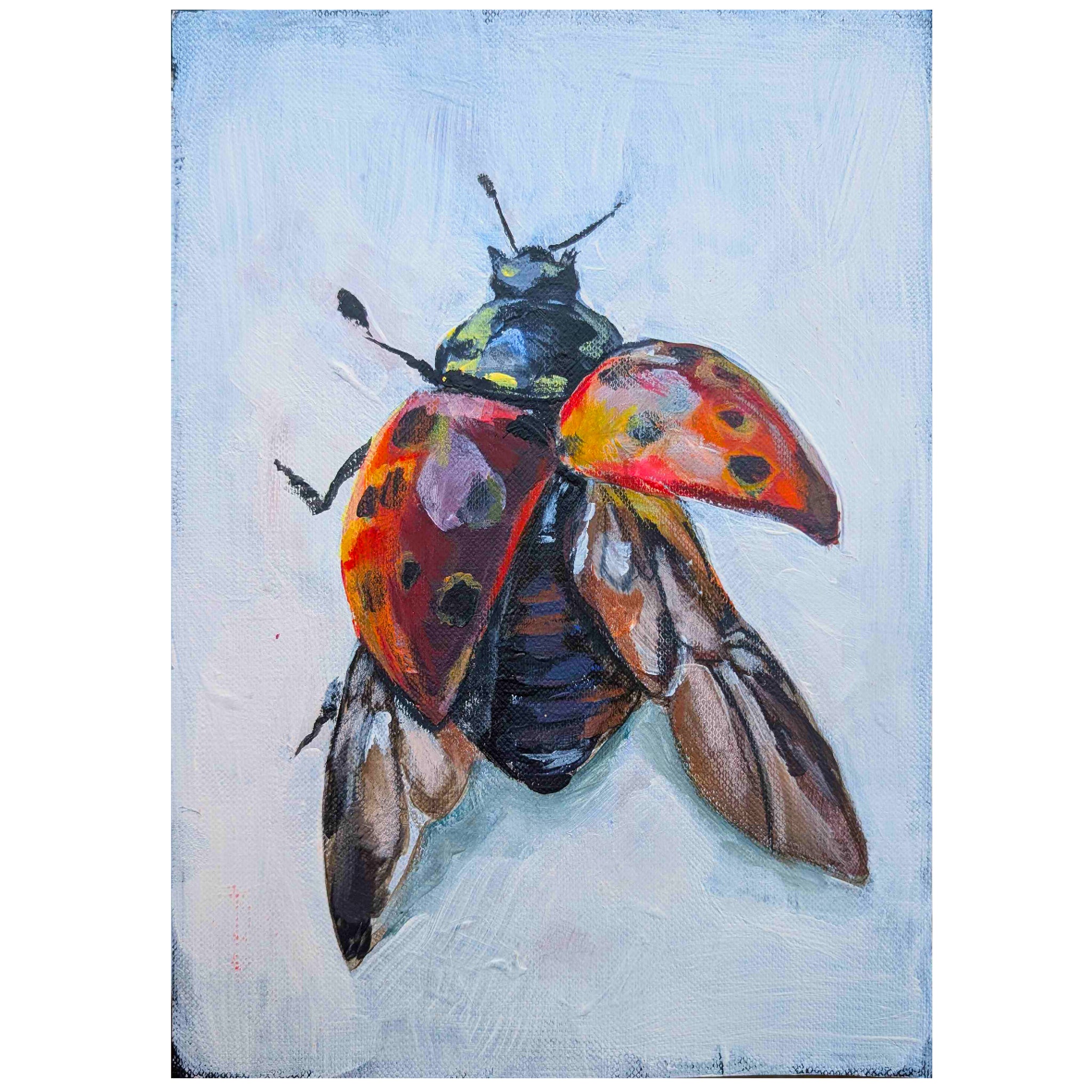 Josi Svendsen - 'Winged Ladybug' Limited Edition Print (jsv016)
