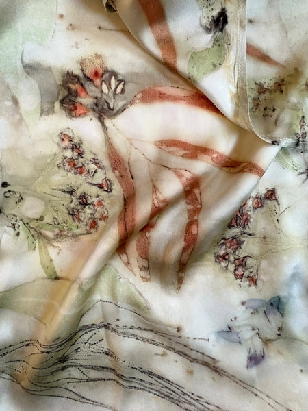 Anne O'Leary - Silk Botanical Scarves (aol002)