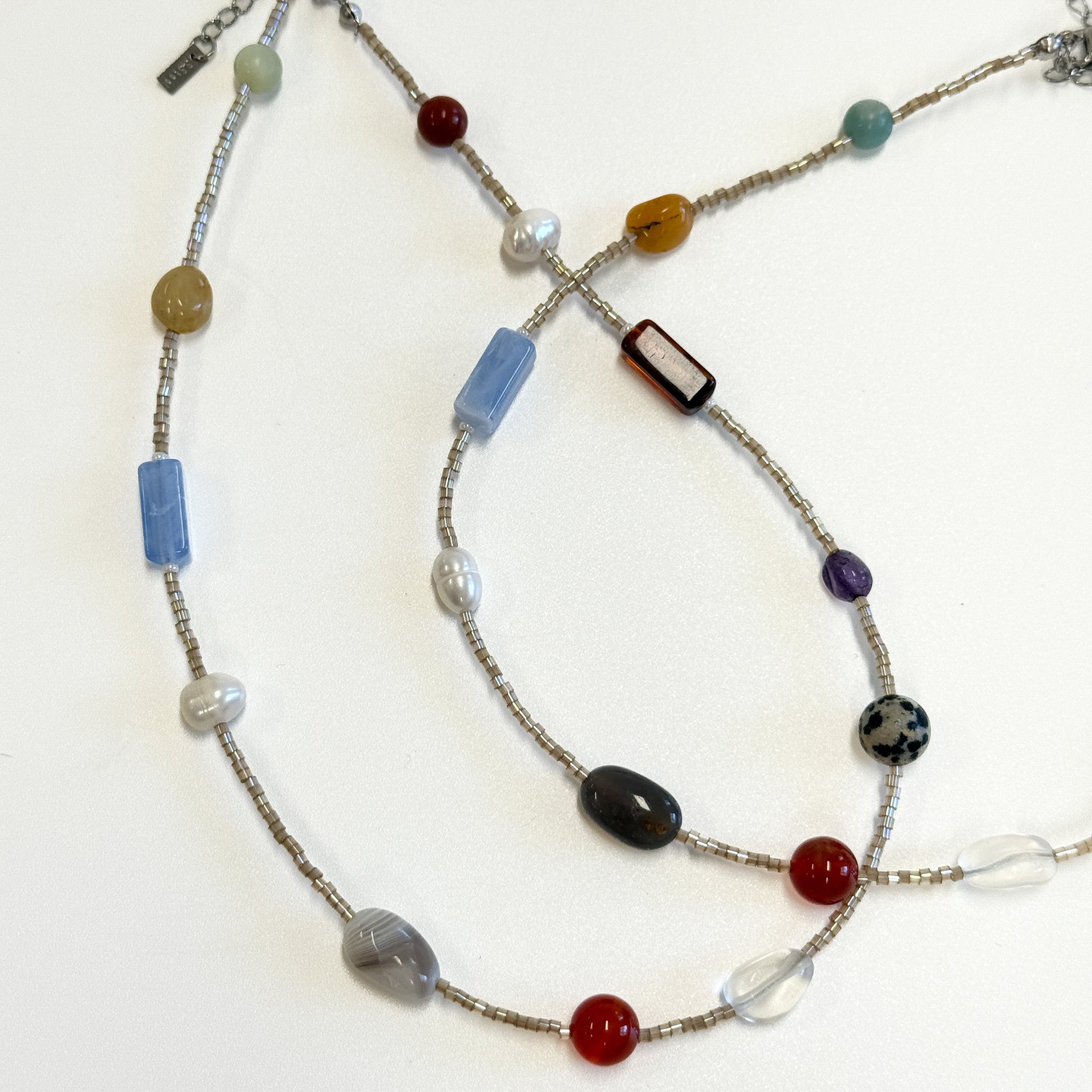 Merana Jewellery by Ana Maria - Mixed Stone Necklace (avi013)