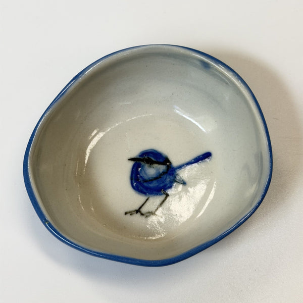 Forrest Road Studios - Porcelain Hand Painted Slip Cast Small Dish (tjac007)