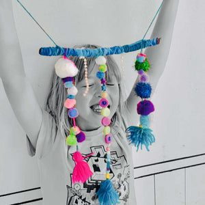 HANGING MOBILE WORKSHOP WITH THE PENCIL CASE ART STUDIO