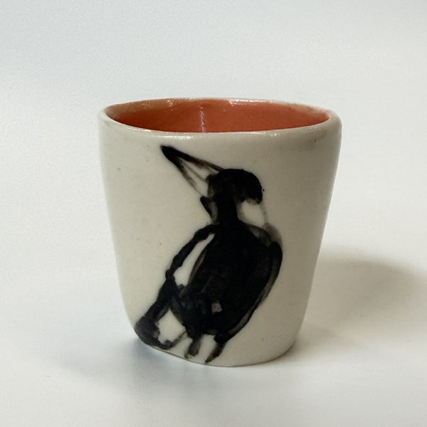 Forrest Road Studios - Porcelain Hand Painted Slip Cast Egg cups (tjac020)