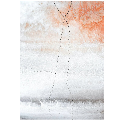 Julie Kenny - 'Crossing Paths' Mounted Print A3 in 40 x 50 cm Window (jken005)