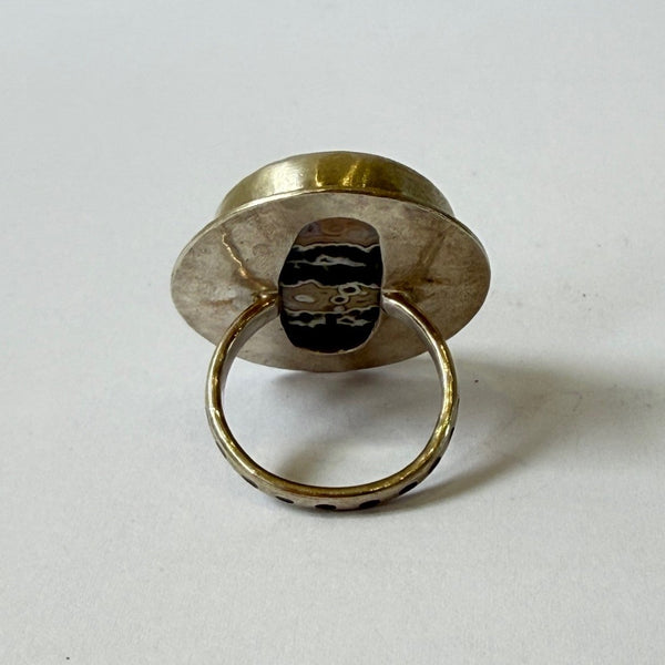 Ren Masetti - River Jasper Sterling Silver Ring (rma164)