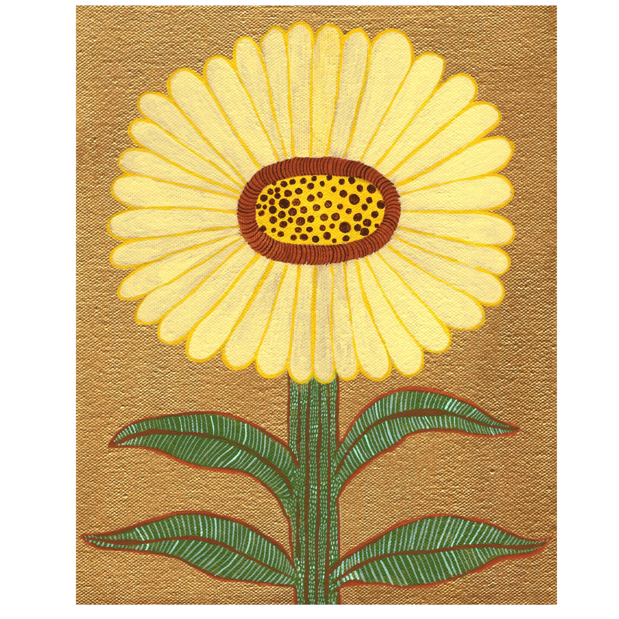 Louise Hamill - Daisy with Gold Card (m/lha022)