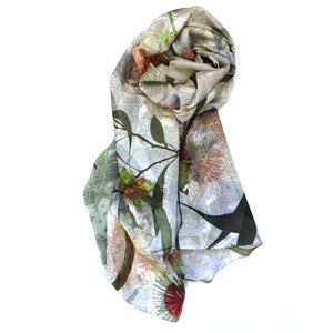 Chrisea Designs - 'Hakea Haven' Wool/Silk Wrap (cde015)