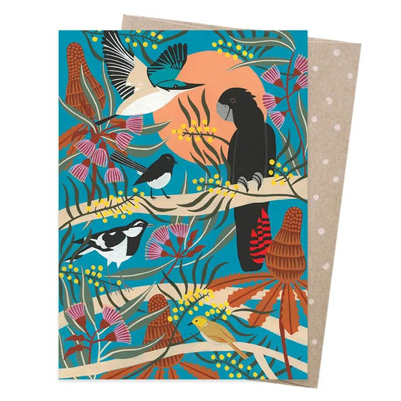 Helen Ansell - Earth Greetings Single Card with Envelope (m/han004)