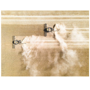 Julie Kenny - 'Horizontal Harvest' Mounted Print A3 in 40 x 50 cm Window (jken027)