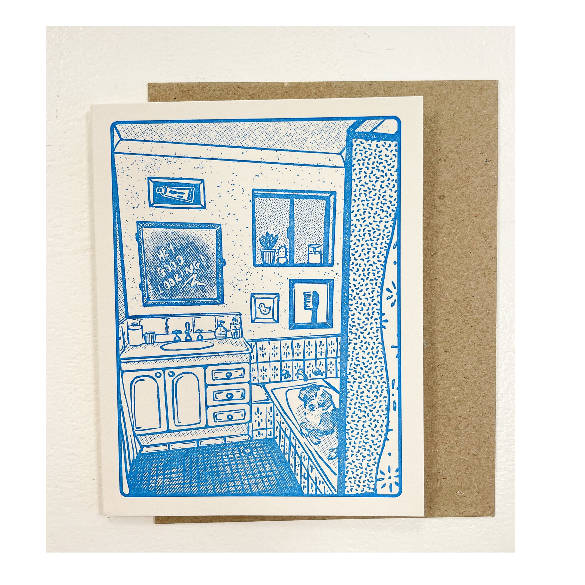 Ann Ong at Bright Press - Hey Good Looking Card (aon010)