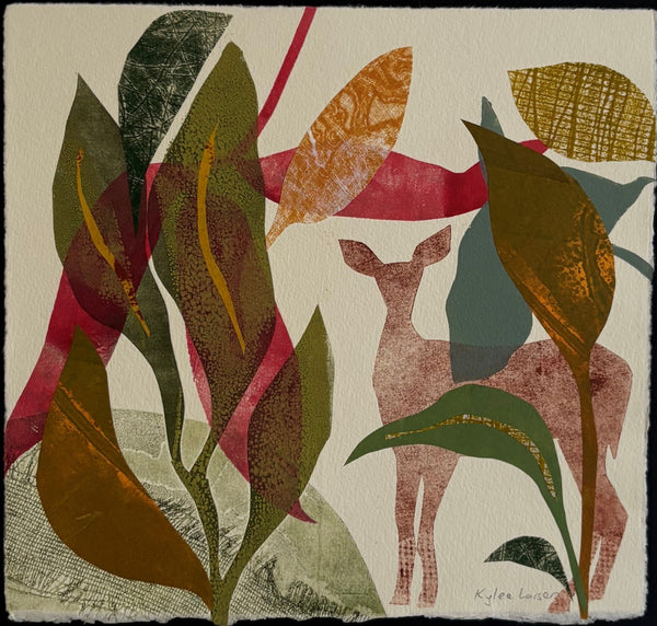 Kylee Larsen - Monotype Original Square Print (kla020)