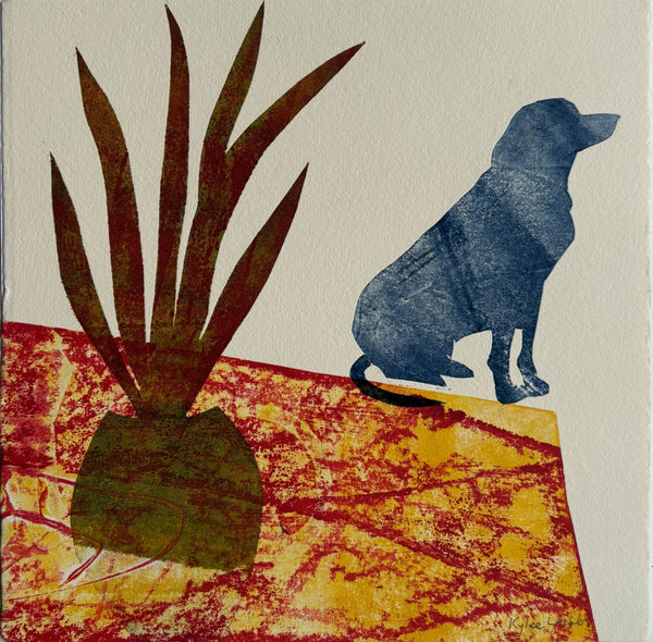Kylee Larsen - Monotype Original Square Print (kla020)