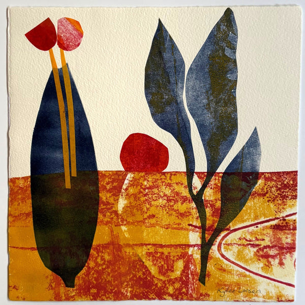 Kylee Larsen - Monotype Original Square Print (kla020)