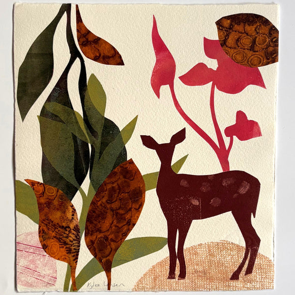 Kylee Larsen - Monotype Original Medium Print (kla021)