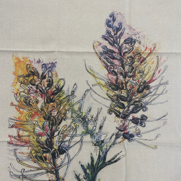 Melissa De Winter - 'Grevillea' Tea Towels (mde021)