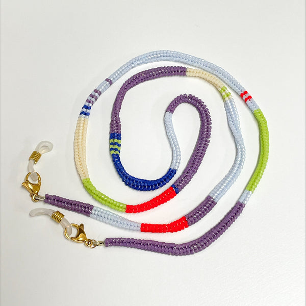 Merana Jewellery by Ana Viana - Hand Beaded Glasses Chain (avi004)