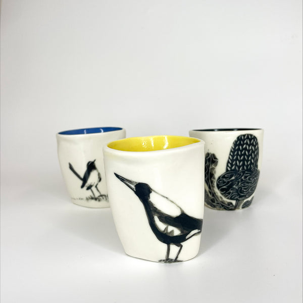 Forrest Road Studios - Porcelain Hand Painted Small Jugs (tjac014)