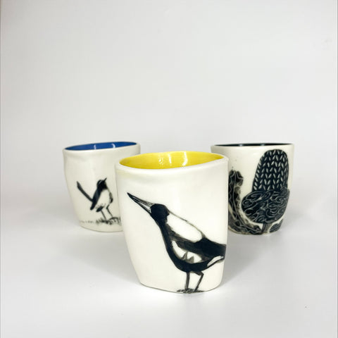 Forrest Road Studios - Porcelain Hand Painted Small Jugs (tjac014)