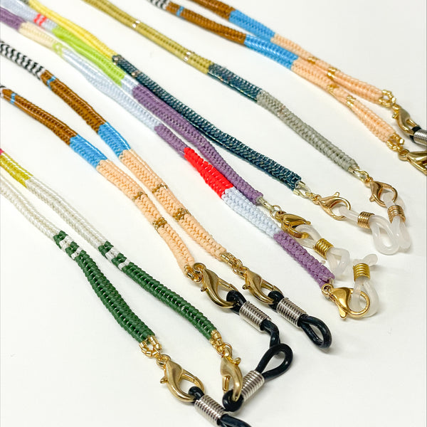 Merana Jewellery by Ana Viana - Hand Beaded Glasses Chain (avi004)