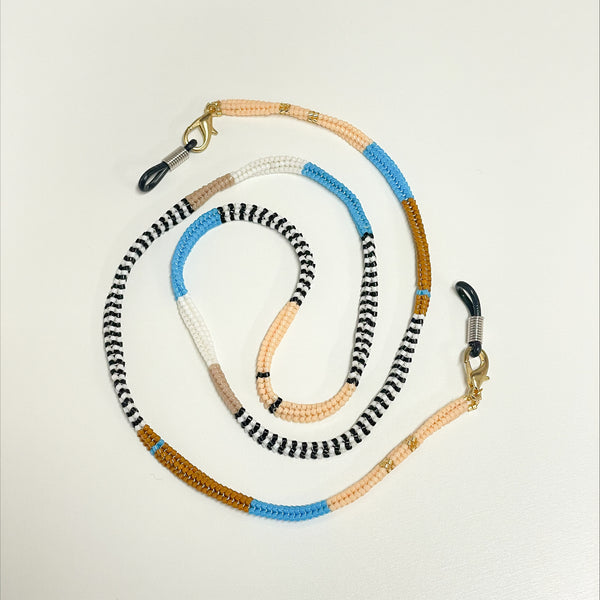 Merana Jewellery by Ana Viana - Hand Beaded Glasses Chain (avi004)