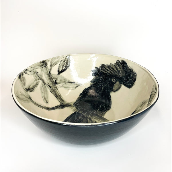 Forrest Road Studios - Porcelain Hand Painted Large Bowl (tjac015)