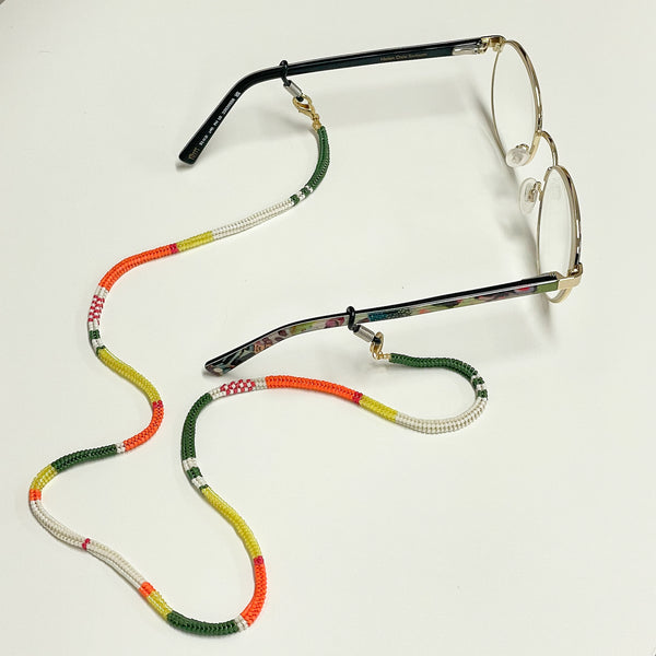 Merana Jewellery by Ana Viana - Hand Beaded Glasses Chain (avi004)