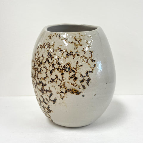 Jess Samuelson - Small Seaweed Manganese Vase (jsa003)