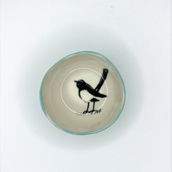 Forrest Road Studios - Porcelain Hand Painted Slip Cast Small Dish (tjac007)