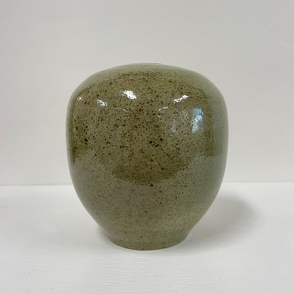 Jess Samuelson - Speckled Green Vase (jsa007)