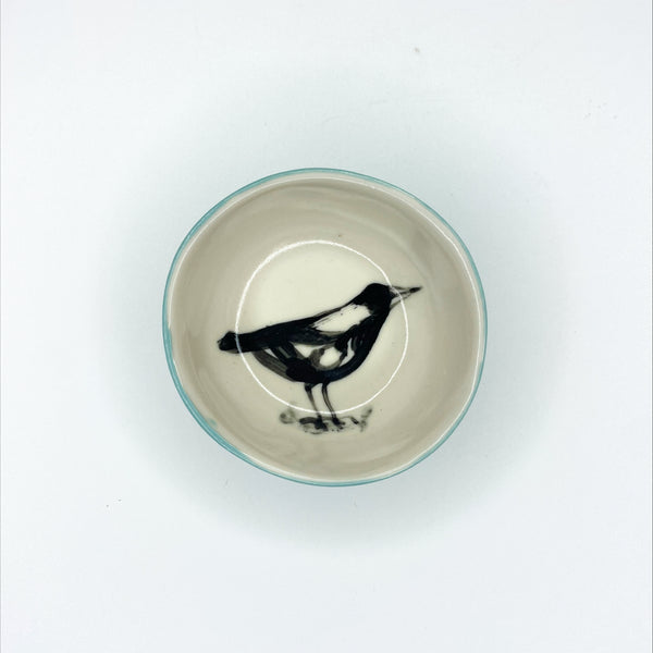 Forrest Road Studios - Porcelain Hand Painted Slip Cast Small Dish (tjac007)