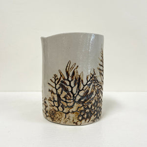 Jess Samuelson - Small Seaweed Hand Built Vase (jsa002)