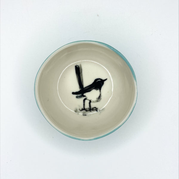 Forrest Road Studios - Porcelain Hand Painted Slip Cast Small Dish (tjac007)