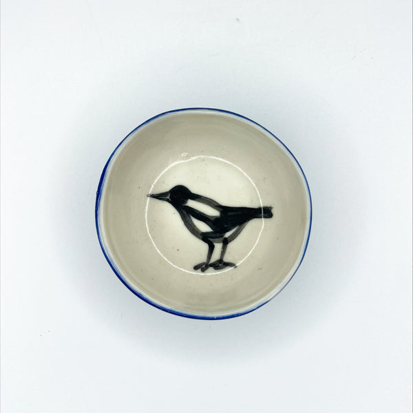 Forrest Road Studios - Porcelain Hand Painted Slip Cast Small Dish (tjac007)