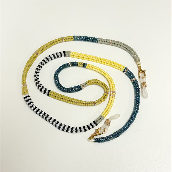 Merana Jewellery by Ana Viana - Hand Beaded Glasses Chain (avi004)